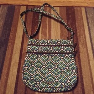 Vera Bradley Triple Zip Hipster
